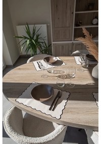 Prestieranie s prímesou ľanu 30x43 cm Noura – Tiseco Home Studio