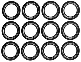 Sada deviatich nádob FRASCO priesvitná (9 ks)