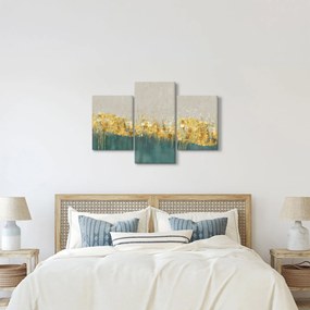 Obraz - Textúra so zlatým dekorom (90x60 cm)