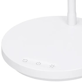 Solight WO3000-W - LED Stmievateľná stolná lampa LED/4,5W/5V 3000/4000/6500K biela