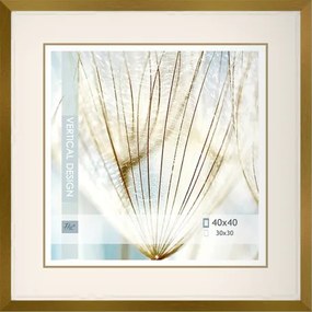 Fotorám 40x40, Quadro/GOLD