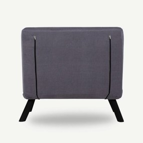 Rozkladacie kreslo Sando 60 cm šedé