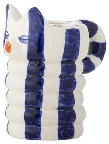 Bloomingville Keramický svietnik Caty Blue – sada 2 ks