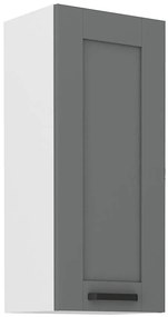 Kuchynská skrinka Luna dustgrey/biela 40G-90 1F