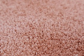 ITC, Metrážny koberec Sweet 11 ružový, na mieru, šíře 4m, ružová, filc, detská izba