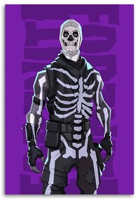 Gario Obraz na plátne Lebka Trooper fortnite - Nikita Abakumov Rozmery: 40 x 60 cm