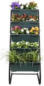 Kovový stojan na kvety (výška 130 cm) – Floriane Garden