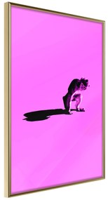 Artgeist Plagát - Little Monkey [Poster] Veľkosť: 20x30, Verzia: Zlatý rám