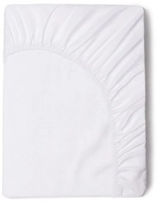 Biela elastická plachta z bavlneného saténu HIP, 180 x 200 cm