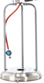 Garden Line Záhradný plynový ohrievač s práškovým náterom, 221 cm
