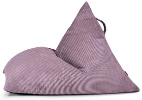 Fialový menčestrový sedací vak Razz – SLOWDOWN