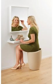 WENKO 22834100 - Stolička CANDY 36x50,5 cm béžová/čierna