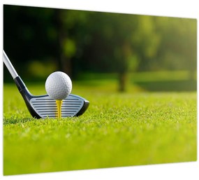 Sklenený obraz - Golf (70x50 cm)