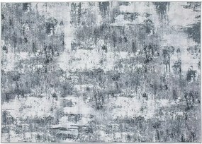 TA Sivý protišmykový abstraktný Koberec 230811-5 BARI PRINT Rozmer: 160x230 cm