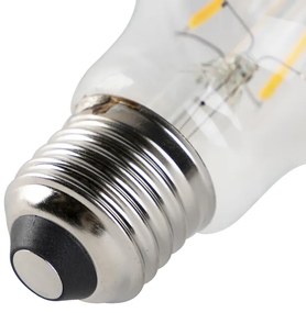Sada 5 stmievateľných LED žiaroviek s čírym sklom E27 4W 320lm 2200K