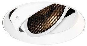 Moderné zapustené bodové svetlo biele GU10 AR111 okrúhle bez rámu - Oneon Honey