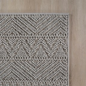 Ayyildiz, Behúň Helix 2202 silver, 80x250, šedá, chodba / predsieň