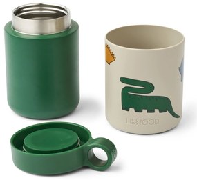 LIEWOOD Termoska na jedlo Kian Dinosaurus 250 ml
