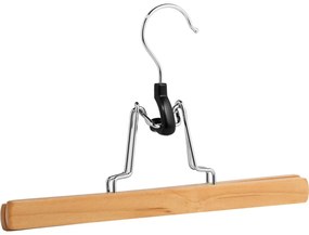 Súprava 3 drevených vešiakov na nohavice Wenko Clamping Hanger