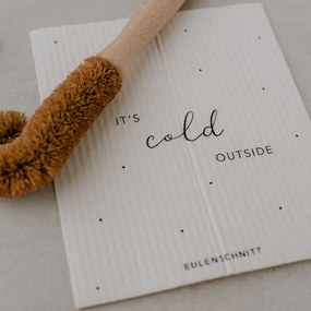 Eulenschnitt Prírodná hubová utierka It's cold outside – set 3 ks