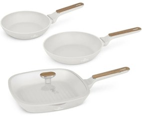 BerlingerHaus Súprava panvíc s titánovým povrchom Sahara Nordic, 3+1 ks