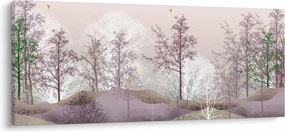 Obraz lesa (120x50 cm)