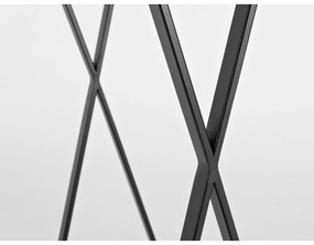 Čierny kovový vešiak CustomForm Rosett