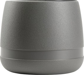 PLASTOVÝ KVETINÁČ LUNA VASE 35X30 CM ANTRACITOVÁ