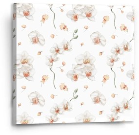 Sablio Obraz Biela orchidea - 50x50 cm