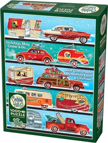 Cobble Hill Puzzle Vianočný zhon 1000 dielikov