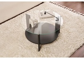 Konferenčný stolík Clara Wood Black