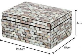 Sivý úložný box Compactor Haiphong Box
