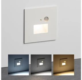 Brilagi -LED Schodiskové svietidlo so senz. LED/1,5W/230V 3000K/4000K/6500K biela BG1500
