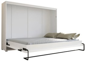 SB Manželská sklápacia posteľ Magnus biela Rozmer lôžka: 200x140