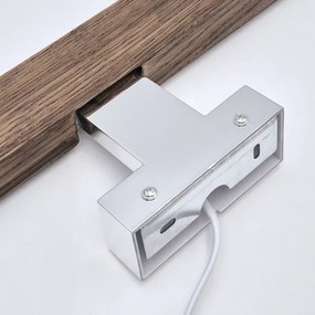 Brilagi-LED Kúpeľňové osvetlenie zrkadla WOODY MIRROR LED/8W/230V IP44 dub/chróm