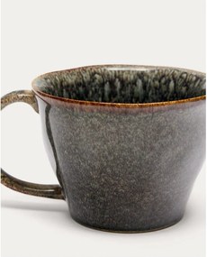 Sivý keramický hrnček Coval – Kave Home