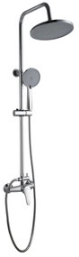Invena Kalymnos, sprchová súprava s pákovou batériou, chrómová, INV-AU-28-001-V