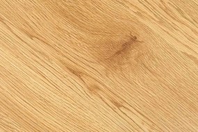 Okrúhly jedálenský stôl Pahukumaa 120 cm vzor divoký dub