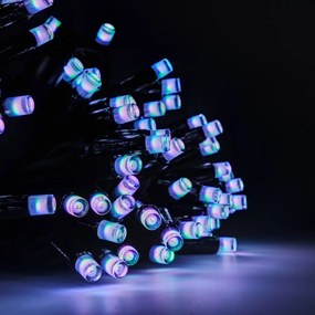 DECOLED Svetelný reťazec RGB 20 m, 200 diód