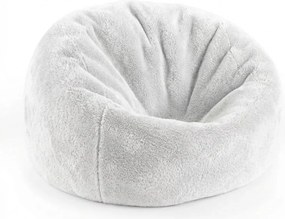 Sablio Sedací vak Cocoon SOFTY - Cloud White - 75 x 45 x 35 cm