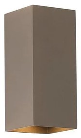 Searchlight 24126LT - Nástenné svietidlo DON 2xGU10/10W/230V hnedá