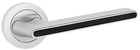 Kuchinox Elika, kľučka na dvere, čierna-chrómová, LAV-KAE_900A