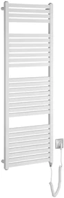 Aqualine Aqualine, TONDI-E elektrické vykurovacie teleso, rovné, 450x1330 mm, 500W, biela, DE470T