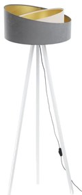 Stojacia lampa GALAXY 1xE27/60W/230V šedá/biela