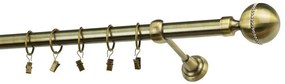 Garniže 25mm - jednoradové - KALISTO CRYSTAL - antik