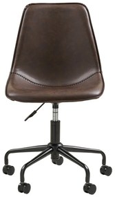 Tmavohnedá kancelárska stolička Monaco – House Nordic