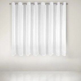 Biela záclona na krúžkoch LUCY 300x160 cm