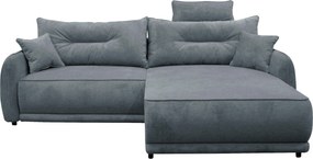 XXXLutz ROHOVÁ SEDAČKA, textil, modrá MID.YOU - Sedačky - 001574006812