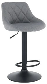 Futuristická barová stolička sivá