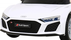Ramiz Elektrické autíčko Audi R8 Lift biele + diaľkové ovládanie
